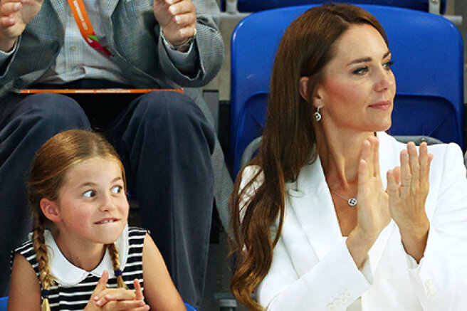 Prince William and Kate Middleton attended the Commonwealth Games with their daughter. Princess Charlotte made her first public appearance without her brothers
