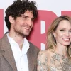 Angelina Jolie (in a nude dress) and Louis Garrel stepped out together amid romance rumors
