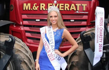 Finalist of the Miss England 2022 competition became a truck driver