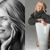 54-year-old Claudia Schiffer stars in Hailey Bieber's brand ad