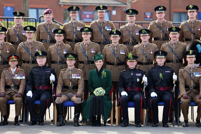 Кейт Миддлтон на параде