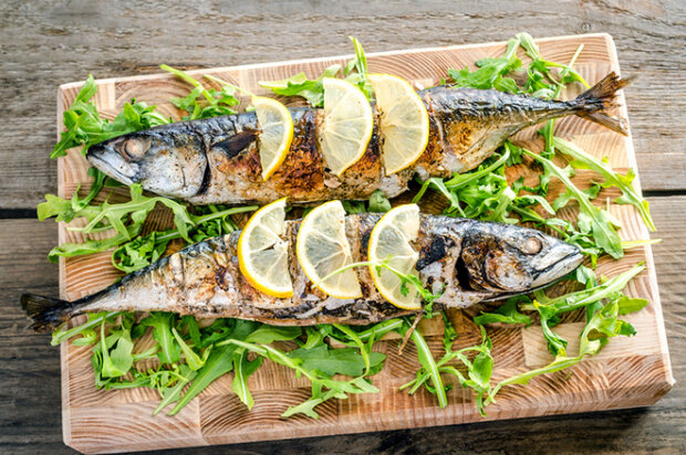 Mackerel in the oven