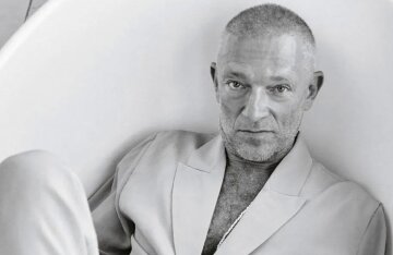 Vincent Cassel in a photo shoot for Harper's Bazaar Brazil
