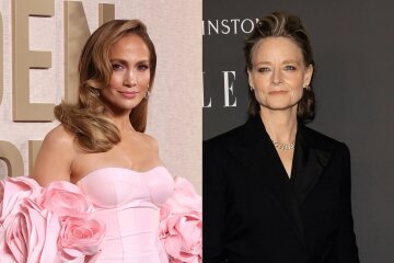 Jennifer Lopez at the Golden Globes justified herself for Ben Affleck's facial expressions, and Jodie Foster for criticizing Generation Z