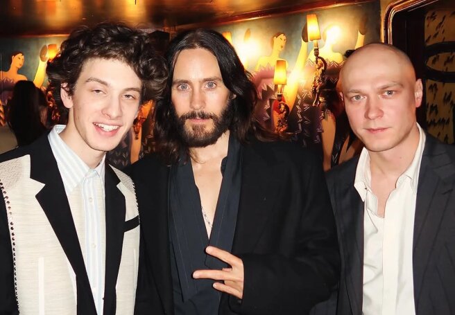 Jared Leto Meets Yura Borisov and Mark Eidelstein