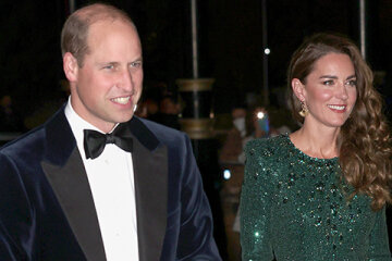 Kate Middleton and Prince William attend a charity show at the Royal Albert Hall
