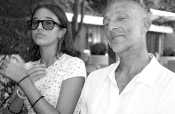Vincent Cassel shared a rare photo with his youngest daughter with Monica Bellucci in honor of her 16th birthday.