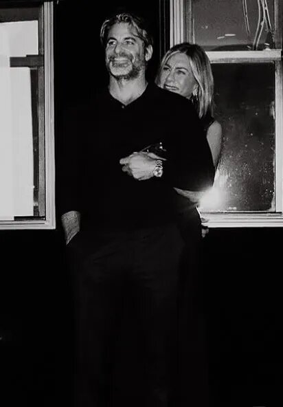 Джим Кёртис и Дженнифер Энистон