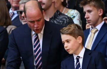 Prince William and Prince George attended the FA Cup final