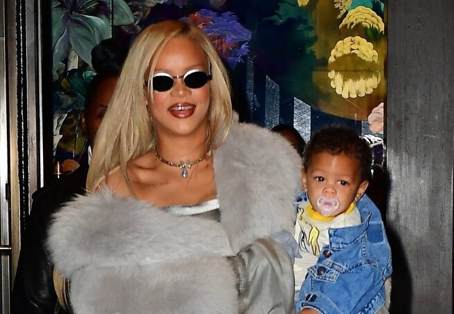 Rihanna and A$AP Rocky celebrated their eldest son's birthday at an interactive art museum