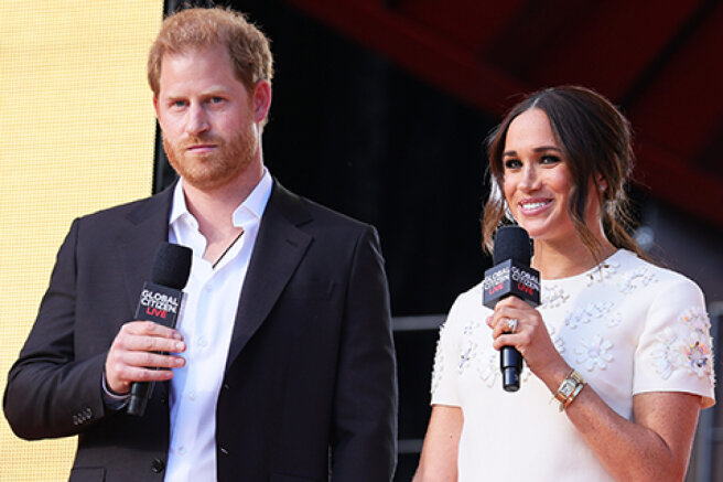 Meghan Markle and Prince Harry performed at the Global Citizen Live concert in New York
