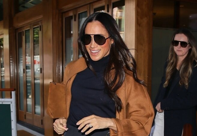 Meghan Markle meeting with friends in Los Angeles