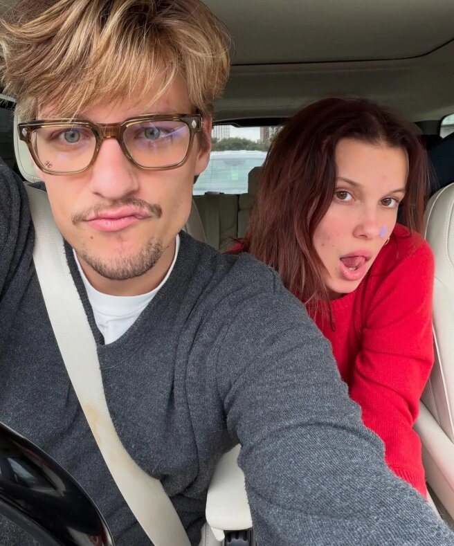 Джейк Бон Джови и Милли Бобби Браун