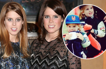 Princess Eugenie has published a rare photo with her sister Princess Beatrice in honor of her birthday