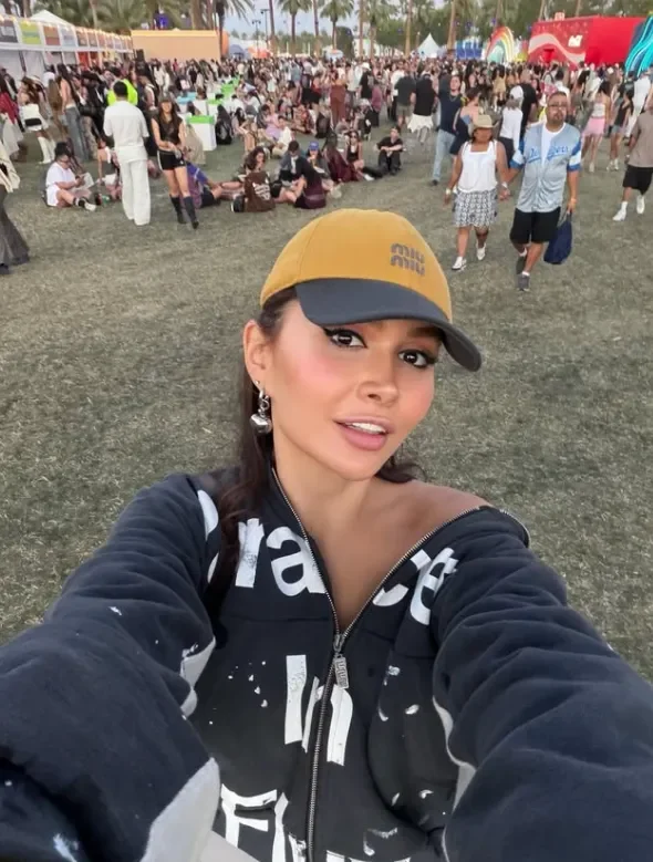 Марьям Тилляева на Coachella