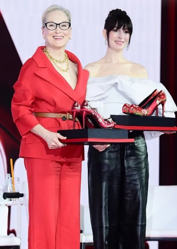 Мэрил Стрип и Энн Хэтэуэй