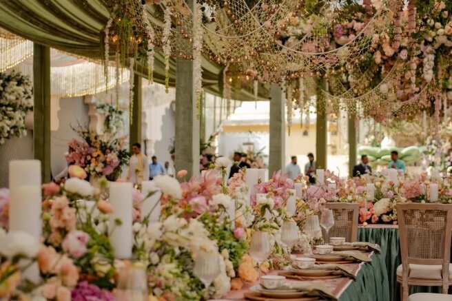 Свадьба Вамси Гадираджу и Нетры Мантены