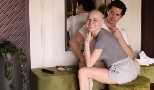 Лерчек со своим женихом Луисом Сквиччиарини