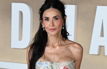 Demi Moore stepped out in a floral dress