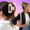 Stylish hairstyles with crabs come from the 1990s: simple solutions for hair of any length and density