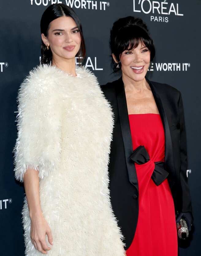 Кендалл и Крис Дженнер