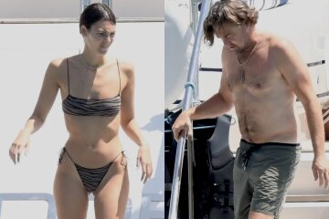 "A Skuf with Jack Nicholson Vibes." Leonardo DiCaprio Relaxes on a Yacht with Vittoria Ceretti