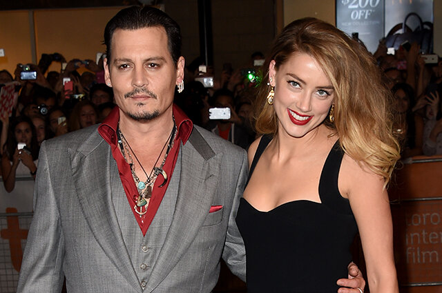 Johnny Depp and Amber Heard