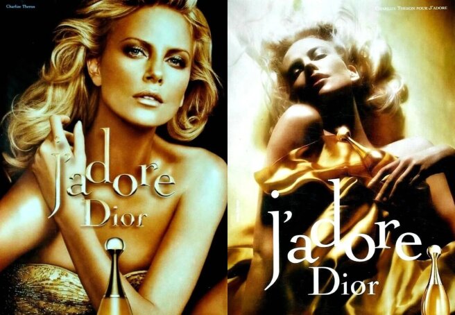 Шарлиз Терон для J'Adore Dior/Фото: Dior