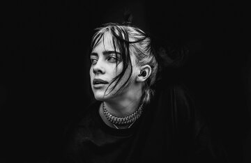 Billie Eilish performing on stage at Pukkelpop Festival in 2019