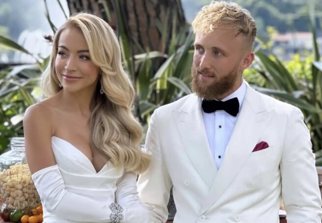 Influencers Aggie Lal and Jacob Riglin Wed on Lake Como in Italy