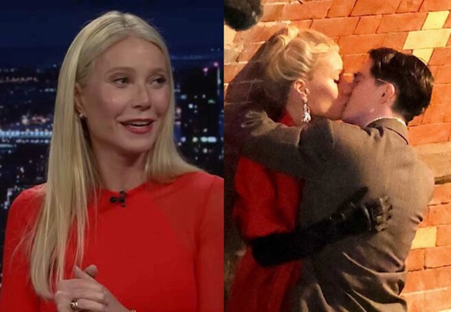 Gwyneth Paltrow Reveals Her Kiss With Timothée Chalamet Was The Topic In 'Mommy Group Chats'