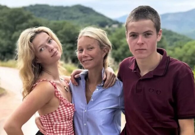 Gwyneth Paltrow Posts Rare Photo With Son And Daughter