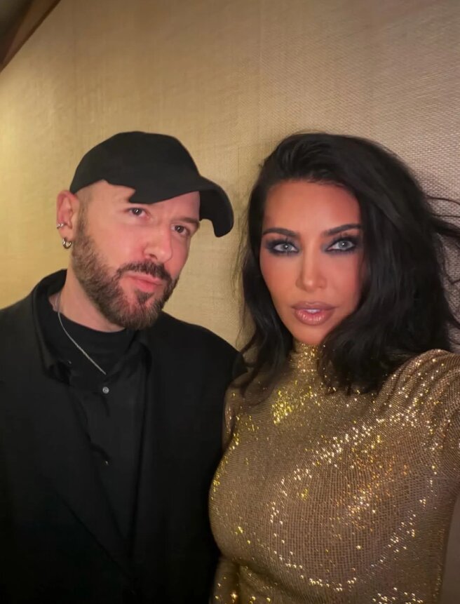 Демна Гвасалия и Ким Кардашьян