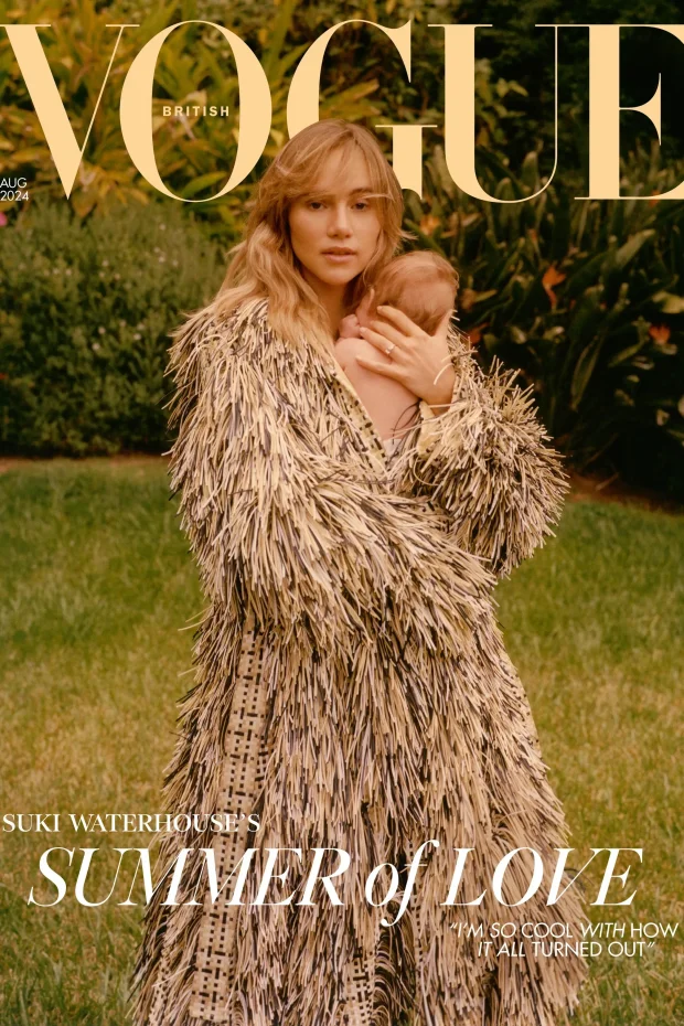 Сьюки Уотерхаус с дочерью/Фото: Colin Dodgson/British Vogue