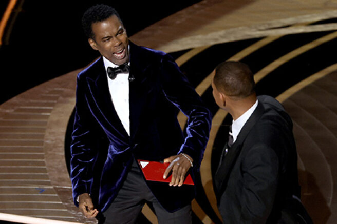 The main scandal of the Academy Awards 2022: Will Smith hit host Chris Rock for joking about his wife