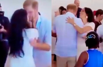 Prince Harry and Meghan Markle End Colombia Tour With Dancing and Kissing