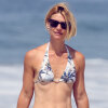 Off-duty: Claire Danes on the beach in Malibu