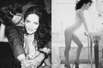 Catherine Zeta-Jones Goes Nude, Shares Archive Photo to Celebrate Her and Michael Douglas' Birthdays