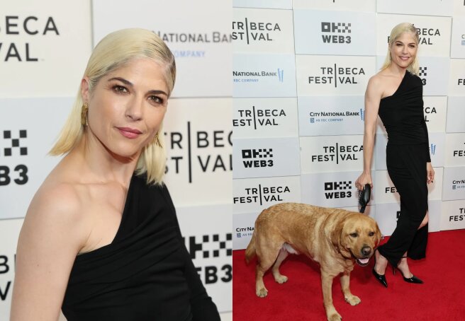 Selma Blair came out with a guide dog