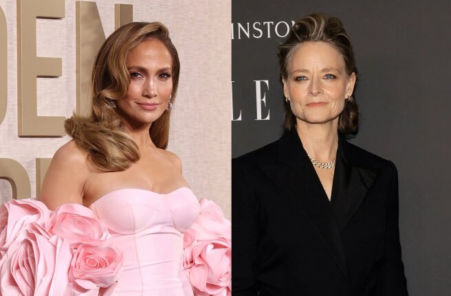 Jennifer Lopez at the Golden Globes justified herself for Ben Affleck's facial expressions, and Jodie Foster for criticizing Generation Z