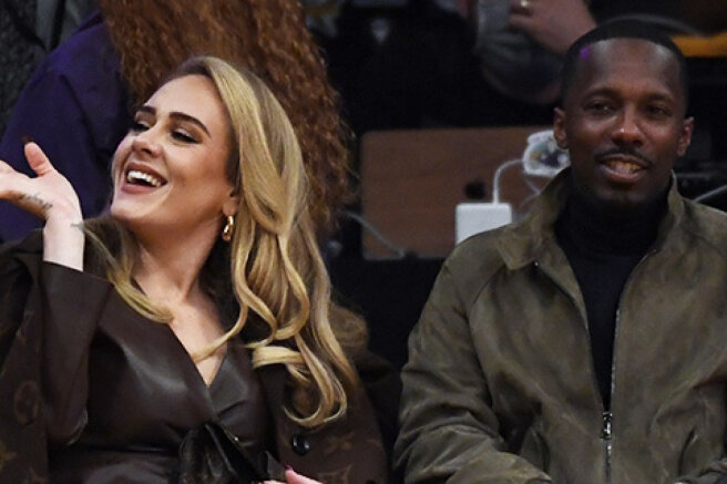 Adele went out with her boyfriend Rich Paul