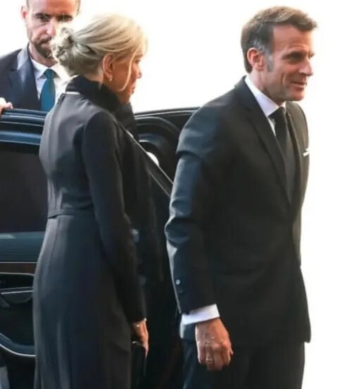 Эммануэль Макрон и Брижит Макрон