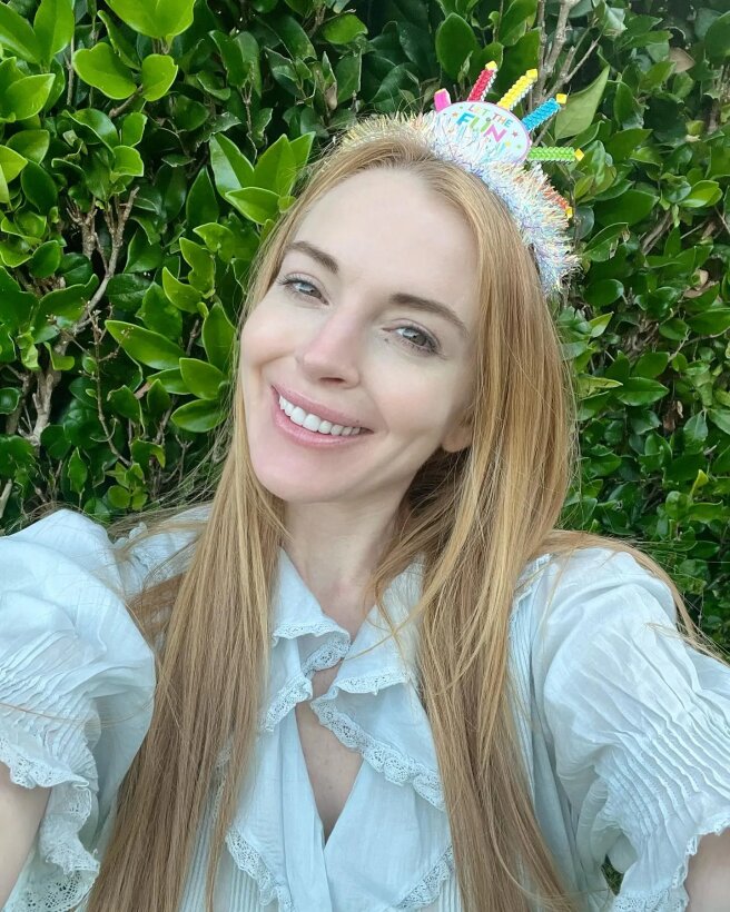 Линдси Лохан/Фото: lindsaylohan/Instagram*