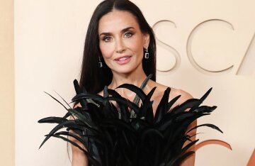 Demi Moore, Zoe Saldana, Jessie Buckley, and Kieran Culkin on the red carpet at the 2026 Oscars.