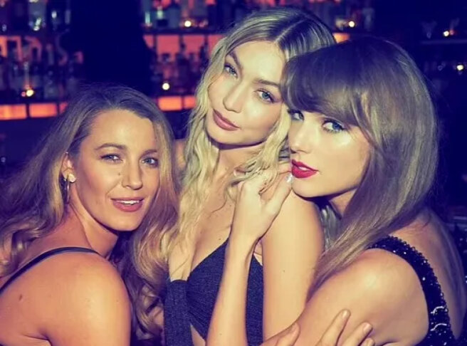 Taylor Swift shared photos with Blake Lively, Gigi Hadid and Zoe Kravitz