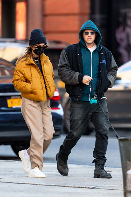 Emily Ratajkowski with husband Sebastian Beer-McClard