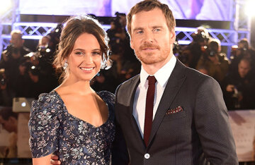 Alicia Vikander and Michael Fassbender became parents for the first time