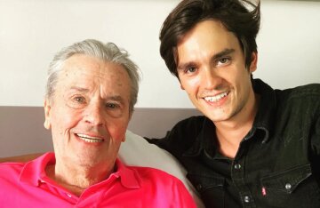 Alain Delon's youngest son has again filed a lawsuit against his sister over his father's will.
