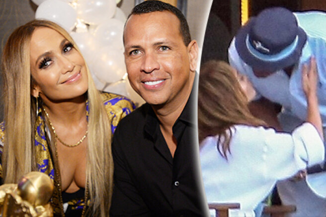 Is the crisis over? Jennifer Lopez and Alex Rodriguez caught kissing in the Dominican Republic