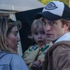 Robert Pattinson and Suki Waterhouse were photographed with their daughter in Los Angeles.